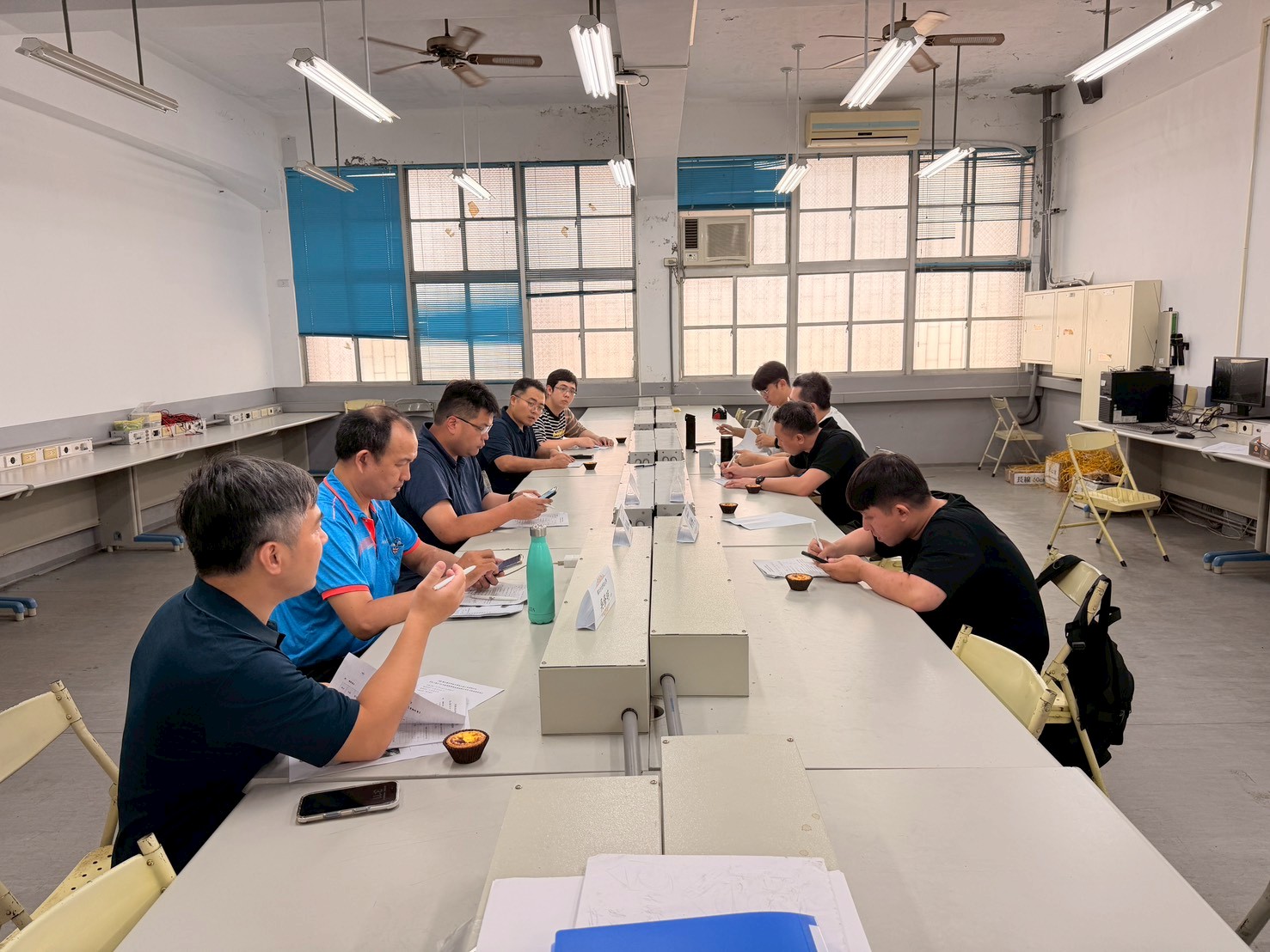 北科附工車床實習觀課交流活動照片